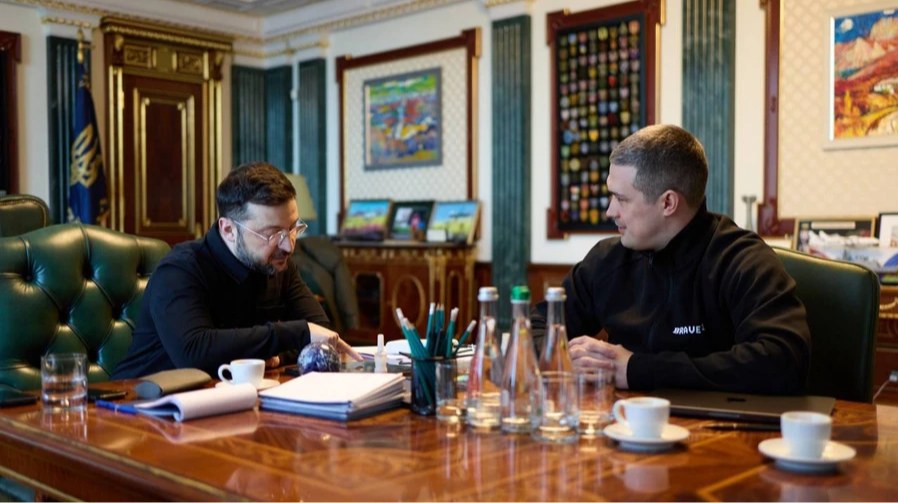 Михайло Федоров під час брифінгу 16 липня