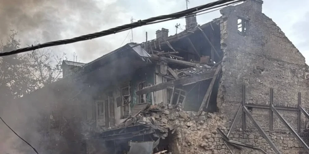 Наслідки російської атаки БпЛА на Одесу 22 липня 2026 року (фото Одеської ОВА)