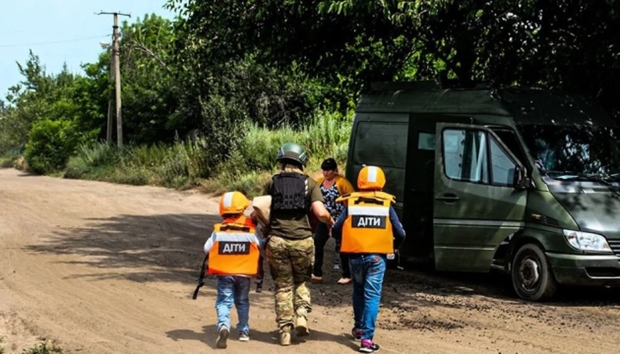 На Донеччині 118 дітей досі лишаються у зоні примусової евакуації