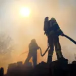 Наслідки влучання БПЛА типу Shahed у приватний будинок у Харкові