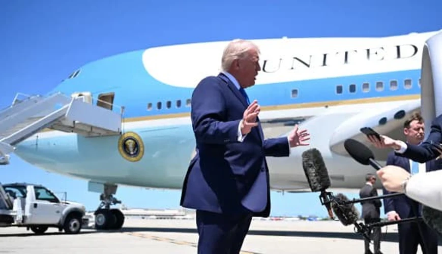 Деталі заміни борта Трампа після Анкари: ключові факти, дати і цифри