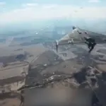Російський шахед у небі над Україною
