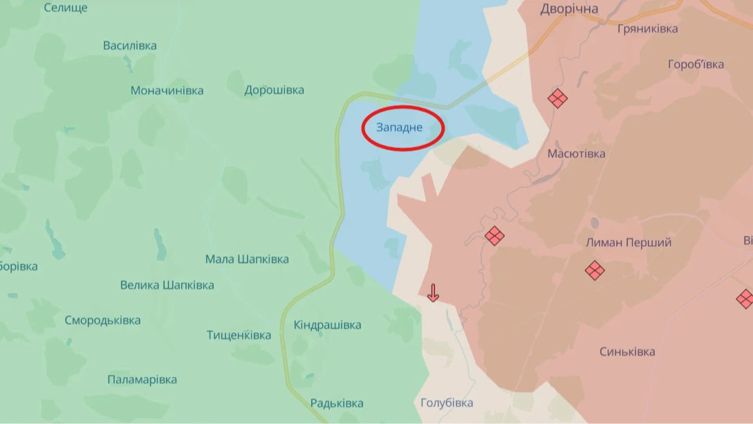Українські військові на бойових позиціях у Харківській області