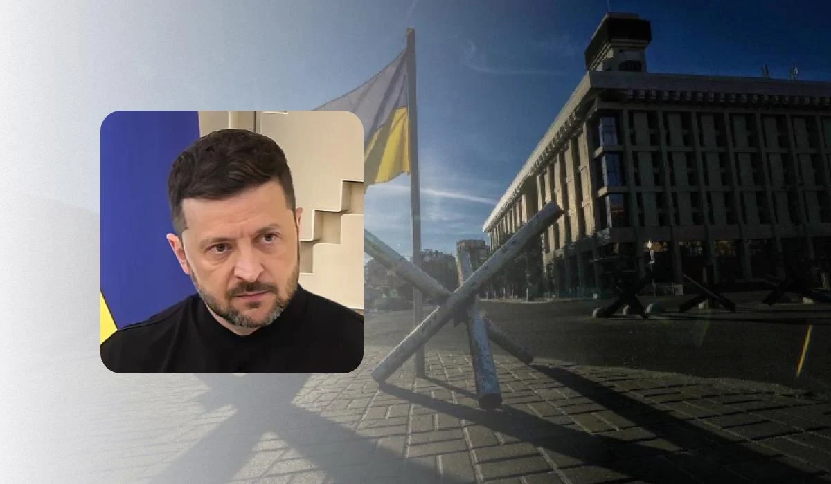 Президент Володимир Зеленський під час селекторної наради
