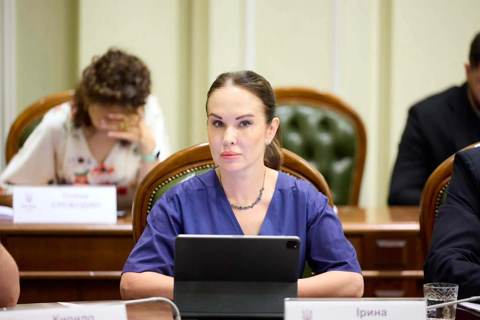 Ірина Мудра в залі Вищого антикорупційного суду