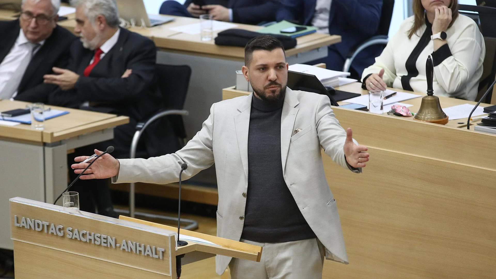 Тобіас Рауш, новообраний президент земельного парламенту Саксонії-Ангальт